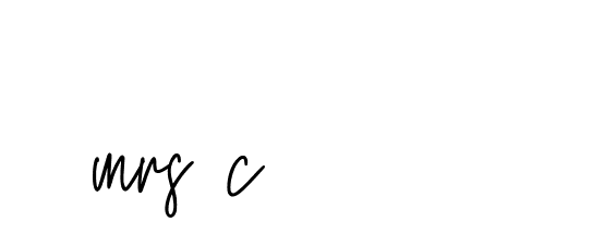 Signature of mrs-c