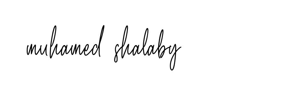 Signature of muhamed-shalaby-