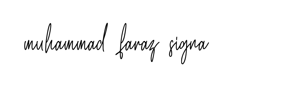 Signature of muhammad-faraz-signa