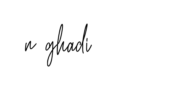 Signature of n-ghadi