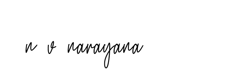 Signature of n-v-narayana