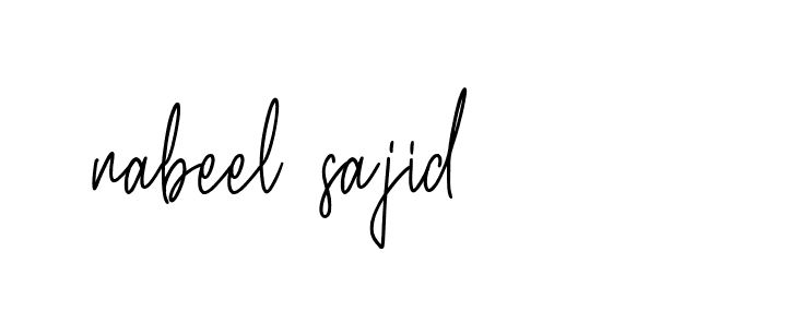 Signature of nabeel-sajid