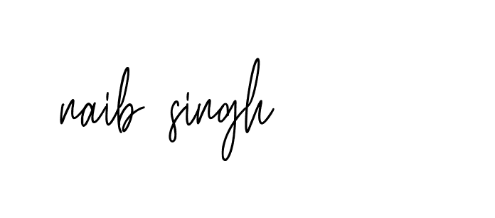 Signature of naib-singh