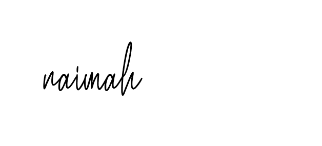 Signature of naimah-