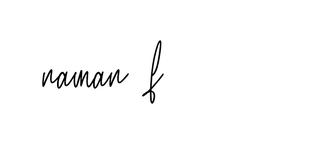 Signature of naman-f