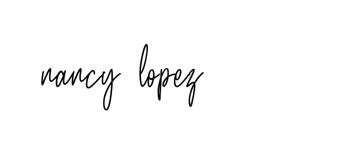 Signature of nancy-lopez