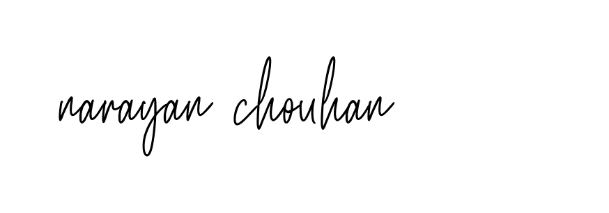 Signature of narayan-chouhan