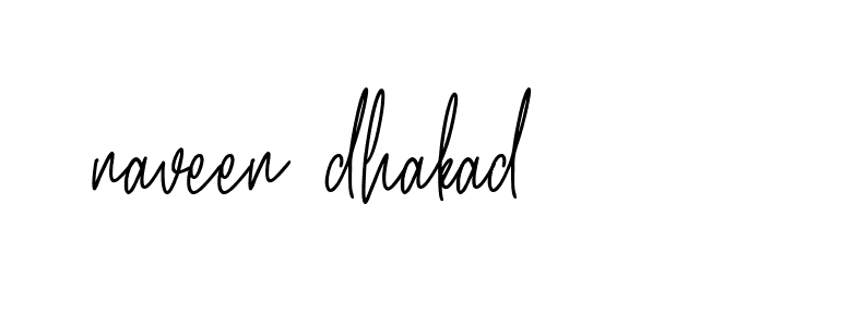 Signature of naveen-dhakad