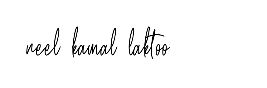 Signature of neel-kamal-laktoo