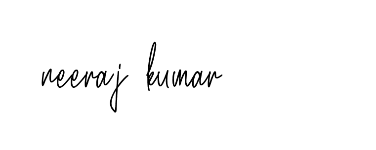 Signature of neeraj-kumar