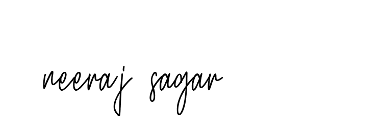 Signature of neeraj-sagar