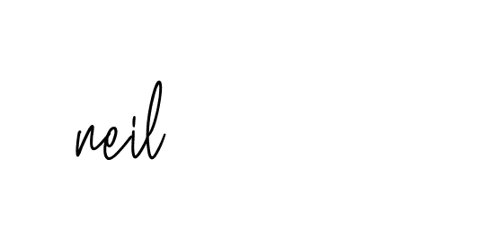 Signature of neil-