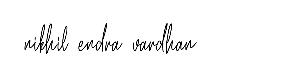 Signature of nikhil-endra-vardhan