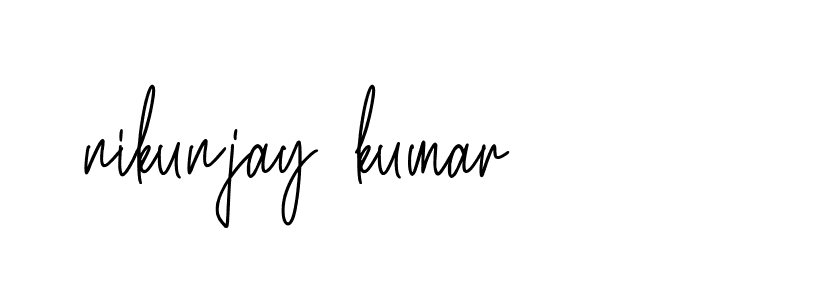 Signature of nikunjay-kumar