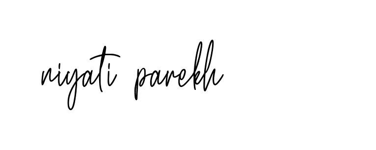 Signature of niyati-parekh