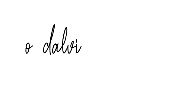 Signature of o-dalvi