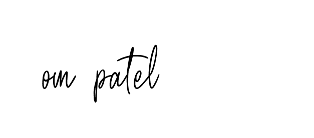 Signature of om-patel