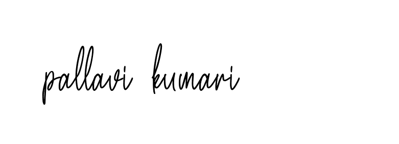 Signature of pallavi-kumari