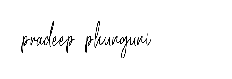 Signature of pradeep-phunguni