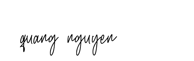 Signature of quang-nguyen