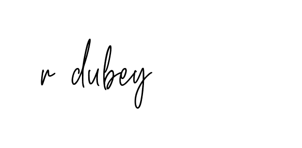 Signature of r-dubey