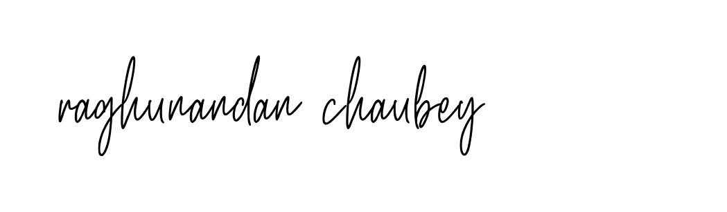 Signature of raghunandan-chaubey-