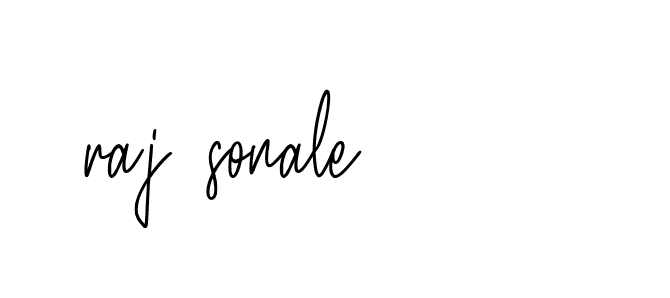 Signature of raj-sonale