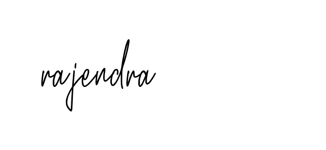 Signature of rajendra-