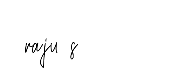 Signature of raju-s