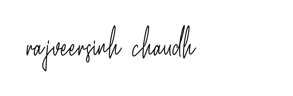 Signature of rajveersinh-chaudh