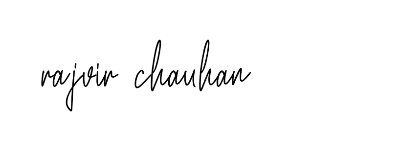 Signature of rajvir-chauhan