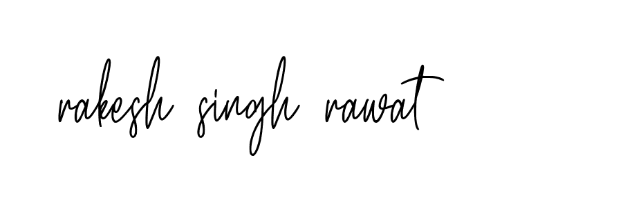 Signature of rakesh-singh-rawat