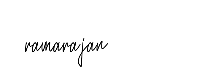 Signature of ramarajan