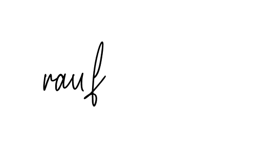 Signature of rauf