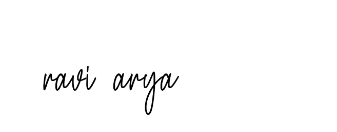 Signature of ravi-arya