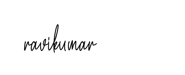 Signature of ravikumar