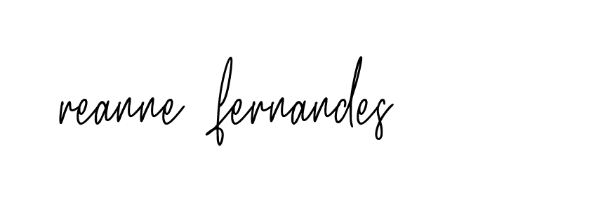 Signature of reanne-fernandes