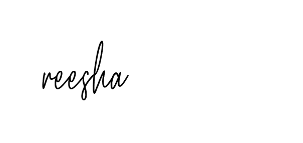 Signature of reesha-