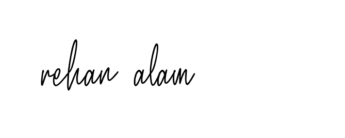 Signature of rehan-alam