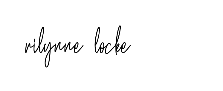 Signature of rilynne-locke