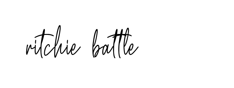 Signature of ritchie-battle