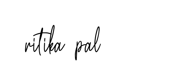 Signature of ritika-pal