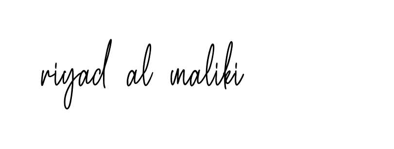 Signature of riyad-al-maliki