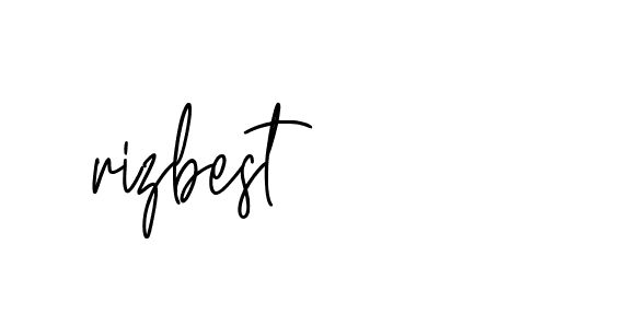 Signature of rizbest