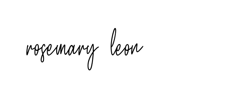 Signature of rosemary-leon