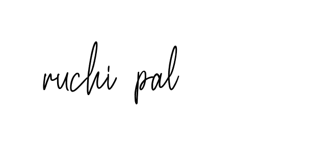 Signature of ruchi-pal