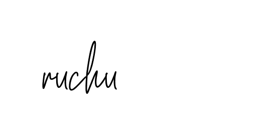 Signature of ruchu