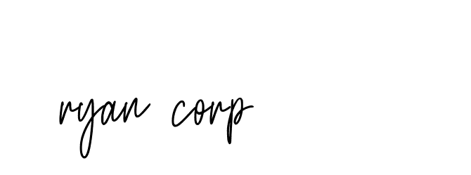 Signature of ryan-corp