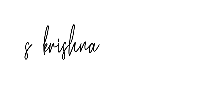 Signature of s-krishna-