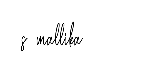 Signature of s-mallika